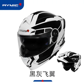 R935SV Мотоциклетный Шлем Персонализированный Откидной Шлем Гоночный Шлем Анфас С Открытым Лицом Capacetes Dot, Одобренный ЕЭК, Kask Для Мужчин И Женщин