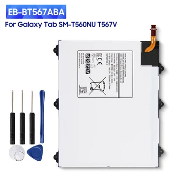 Новый Аккумулятор для планшета EB-BT567ABA EB-BT567ABE Для Samsung Galaxy Tab SM-T560NU T567V 9,6 Аккумулятор 7300 мАч