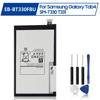 Сменный аккумулятор EB-BT330FBE для Samsung GALAXY Tab4 SM-T330 T331 EB-BT330FBU EB-BT330FBC 4450 мАч