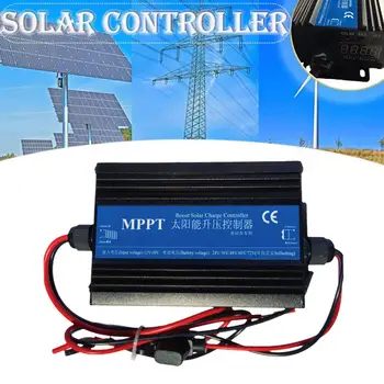 4 светодиода MPPT Boost Контроллер заряда Солнечной батареи Регулятор панели Интеллектуальный регулятор Регулятор батареи Солнечная панель24v-72V