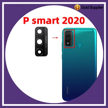 Для huawei p smart 2020 Задняя камера, стеклянный объектив с заменой наклейки, ремонт