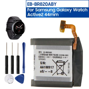 Оригинальная Сменная Батарея EB-BR820ABY Для Samsung Galaxy Watch Active 2 Active2 SM-R820 SM-R825 44 мм Аккумулятор для Часов 340 мАч
