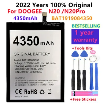 100% Оригинальный Высококачественный Новый Сменный аккумулятор емкостью 4350 мАч DOOGEE N20 N20Pro N20 Pro для мобильного телефона Bateria Batteries