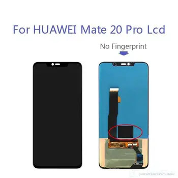 Оригинальный Дефект Super AMOLED Для Huawei Mate 20 PRO LCD Mate20 Pro ЖК-дисплей Сенсорный Дигитайзер В Сборе Без Отпечатков пальцев