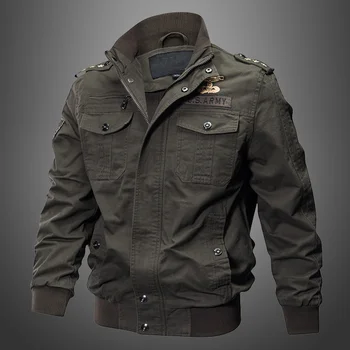 Осенне-зимняя новинка 2023 года, мужская одежда в стиле милитари, хлопковая куртка в стиле фэнтези, трендовое рабочее пальто большого размера