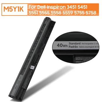 Сменный аккумулятор M5Y1K K185W для Dell Inspiron 3451 5451 5551 5555 5558 5559 5755 5758 3558 14-3451 Аккумулятор для ноутбука