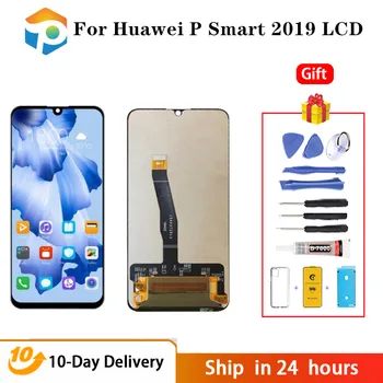 10 Сенсорный ЖК-дисплей качества AAA Для Huawei P Smart 2019 ЖК-дисплей с Рамкой ЖК-экран Дисплей Для P Smart 2019 ЖК-экран POT-LX1 L21 LX3