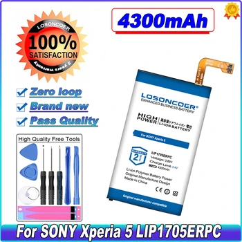 Аккумулятор мобильного телефона LOSONCOER LIP1705ERPC 4300 мАч Для SONY Xperia 5 Battery X5 J8210 J9210