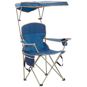 Удобное кресло с запатентованным оттенком Quik Shade Max синего цвета