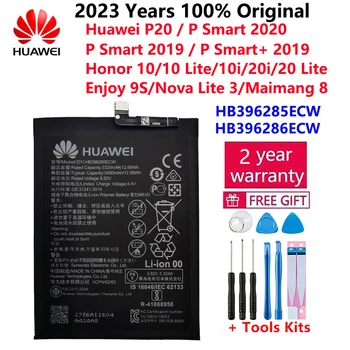 3,82 В 3400 мАч HB396285ECW для Huawei P20 5,8 