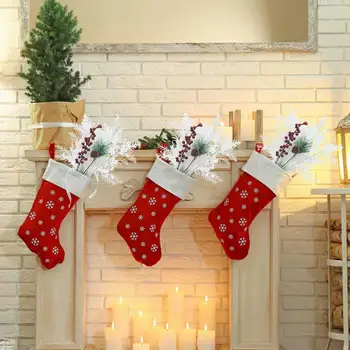 Искусственные сосновые иголки, сверкающие рождественские веточки, 20 Блестящих многоразовых украшений для дома своими руками для Рождественской вечеринки