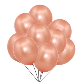 5-18 дюймов большие розово-золотые латексные воздушные шары день рождения свадебное украшение латексный гелиевый балон большой воздушный баллон baby shower globos