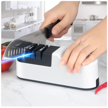 Электрическая точилка для ножей домашняя маленькая быстрая точилка для ножей автоматическая зарядка камня для заточки кухонных ножей